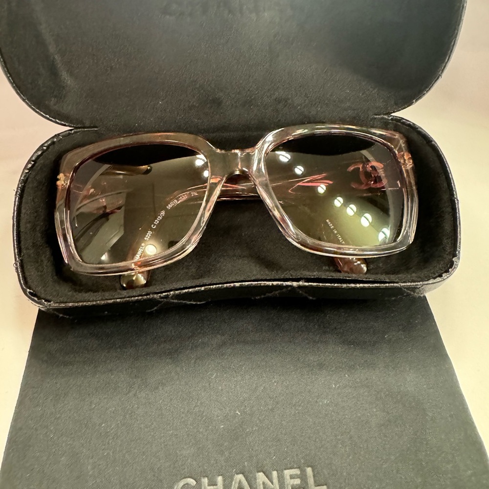 Chanel Multicolor Gradient 5220 Cc Square Sunglas… - image 4